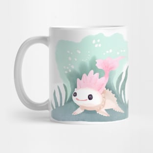 Cute Watercolor Axolotl Mug